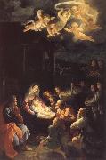 Guido Reni The Adoration of the Shepherds painting